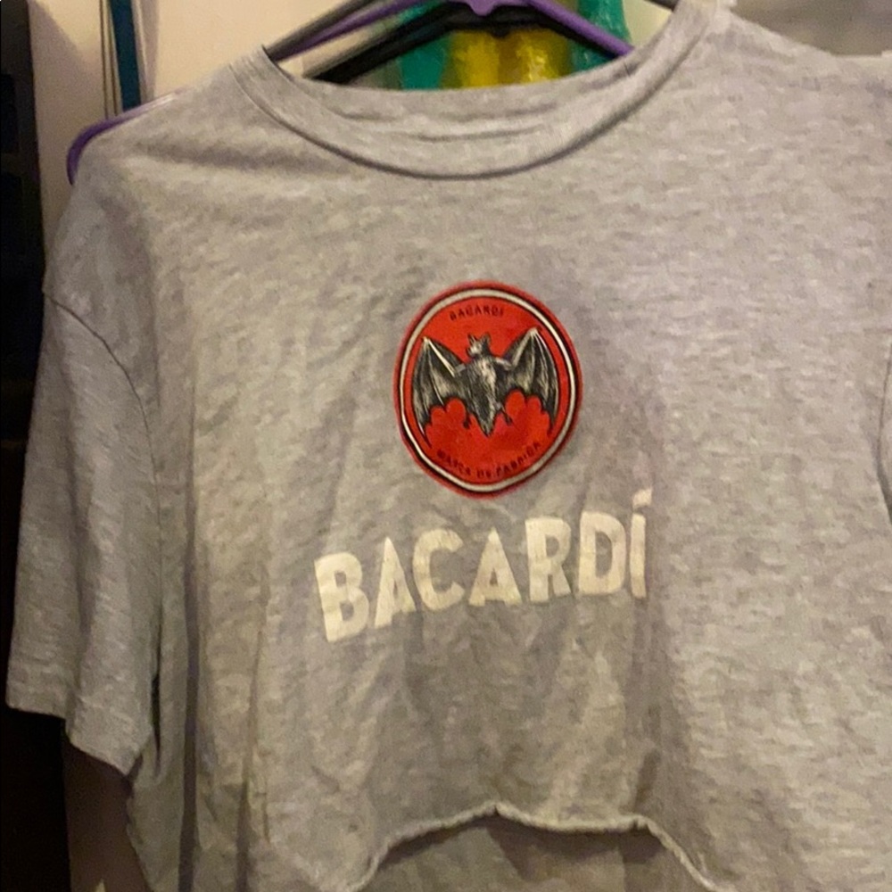 Bacardi crop top